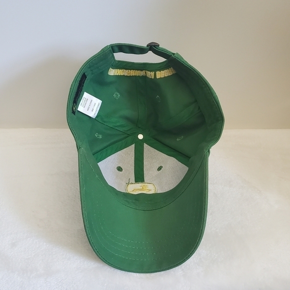 John Deere Green Yellow Baseball Hat Cap Nothing Runs Like A Deere - Picture 10 of 13